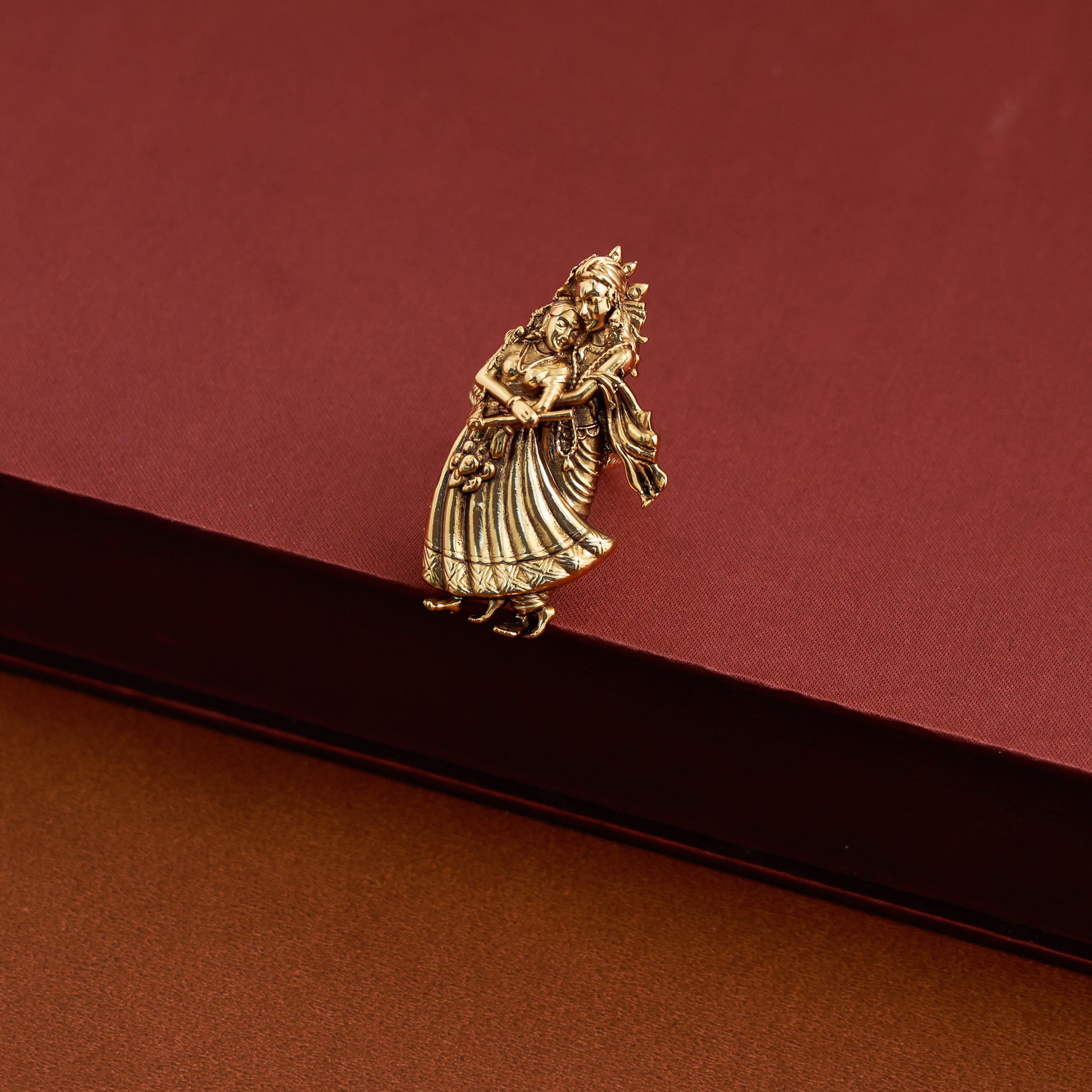 Radha Krishna Finger Ring