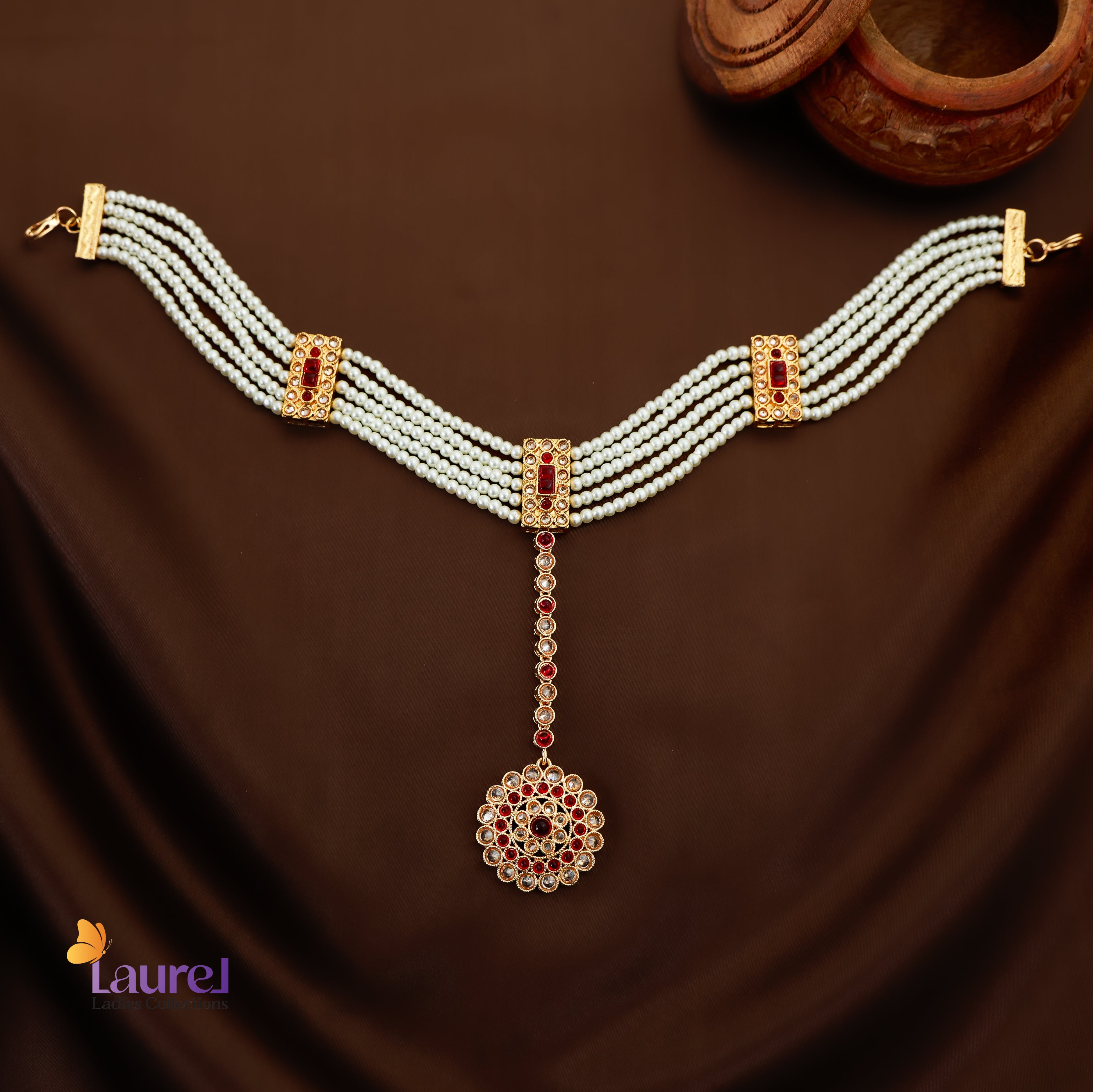 Pearl Damini with Kemp Stone