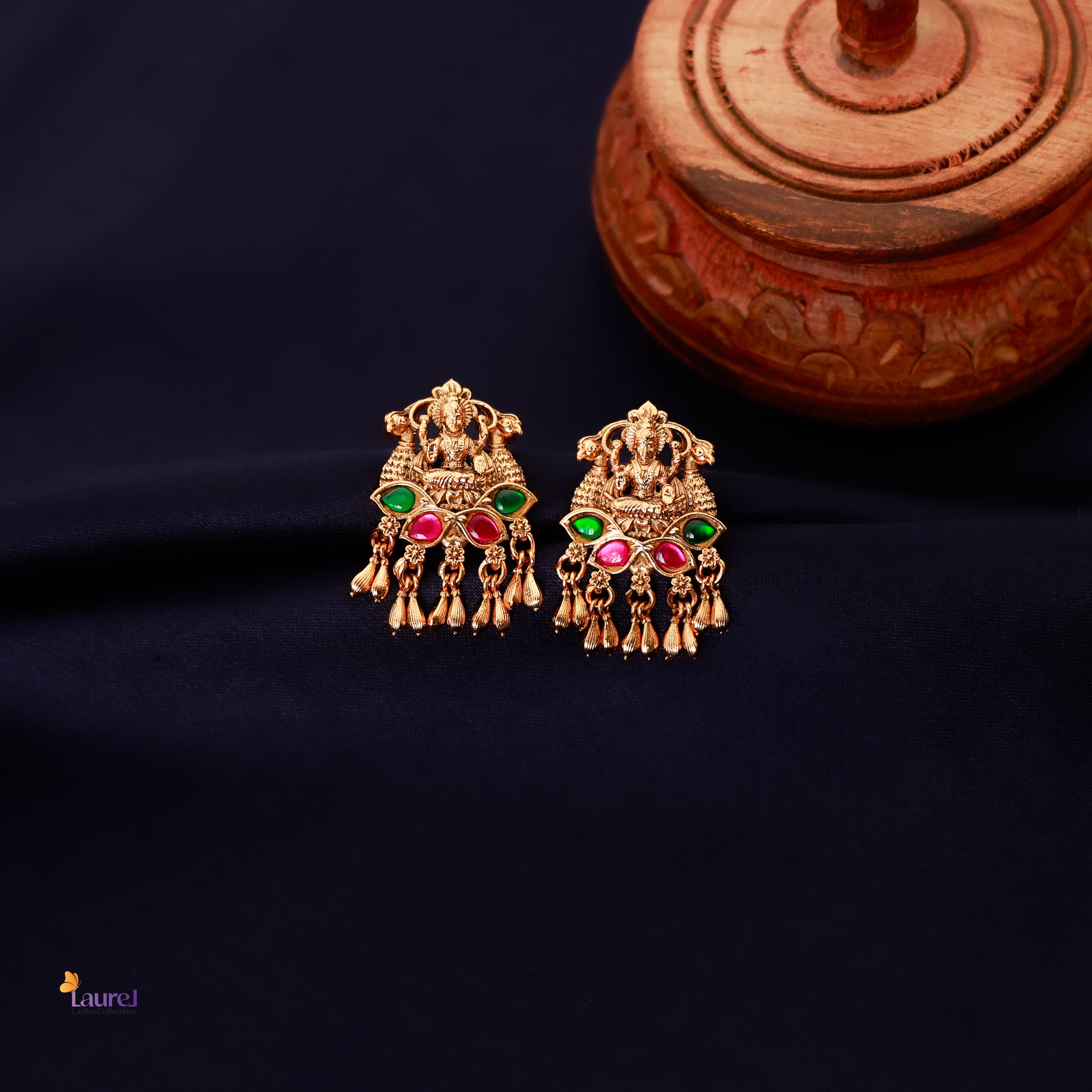 Devi Long Neckpiece with Earring