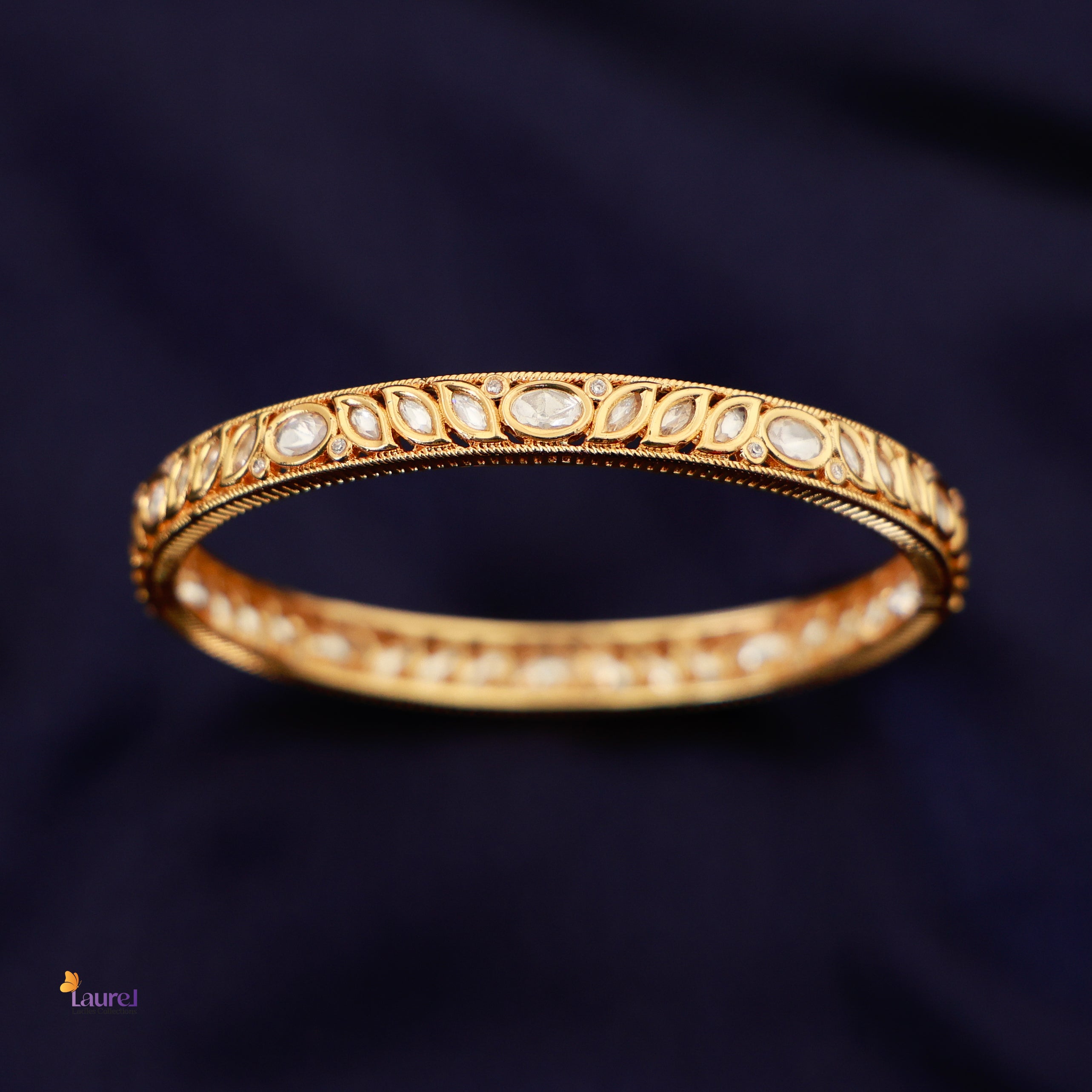 Kundan Premium Bangle