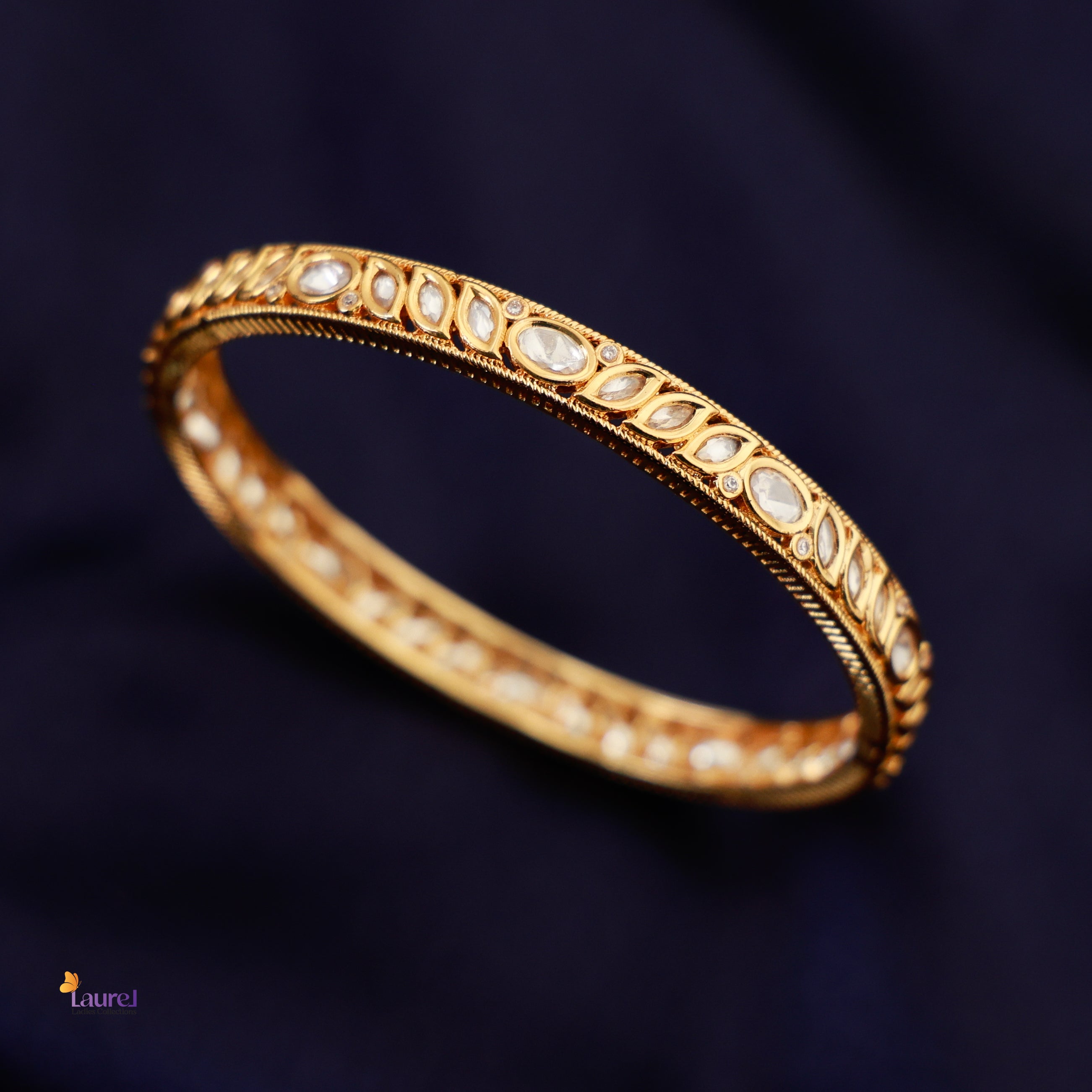 Kundan Premium Bangle