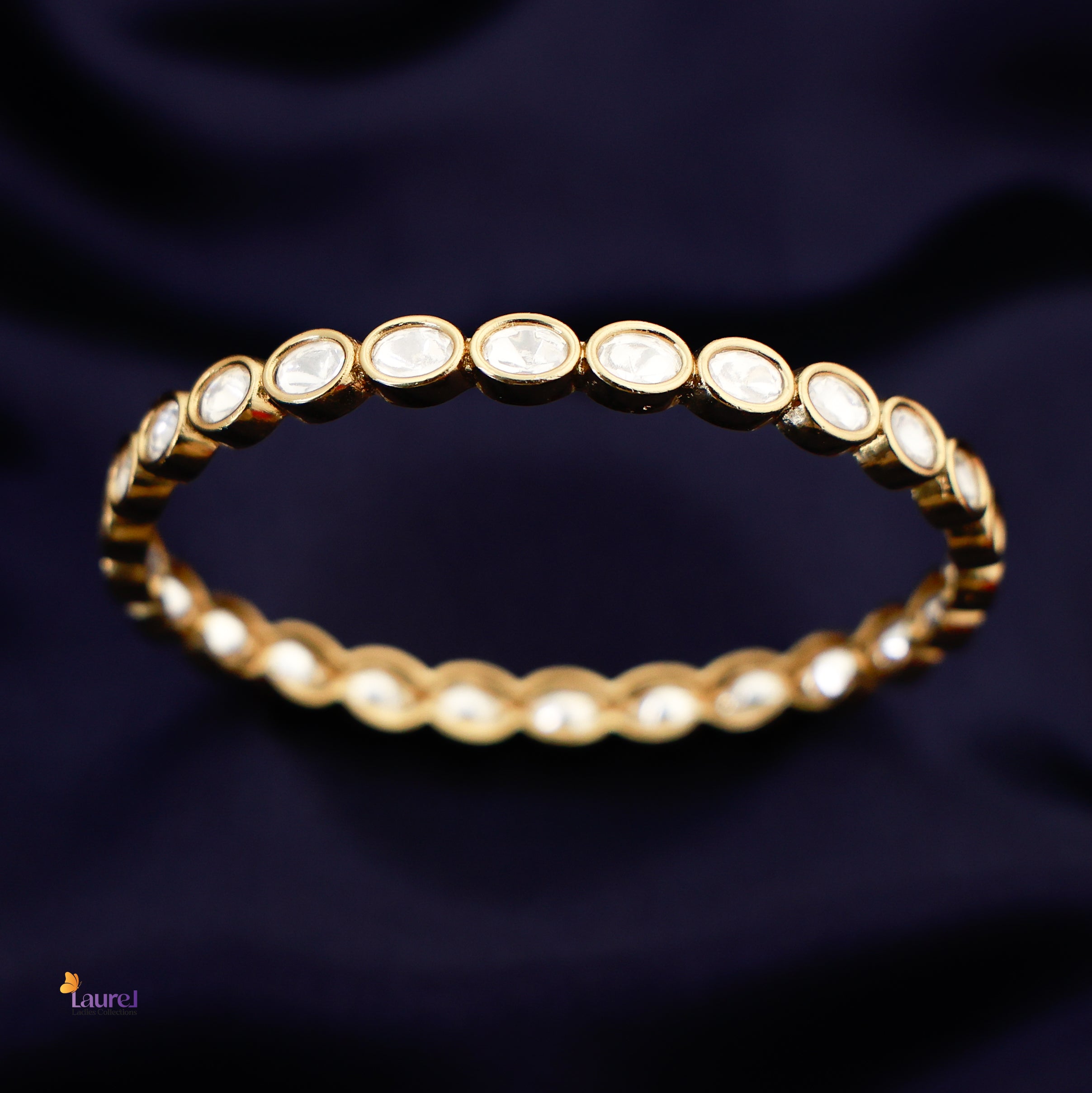 Kundan Polki Bangle