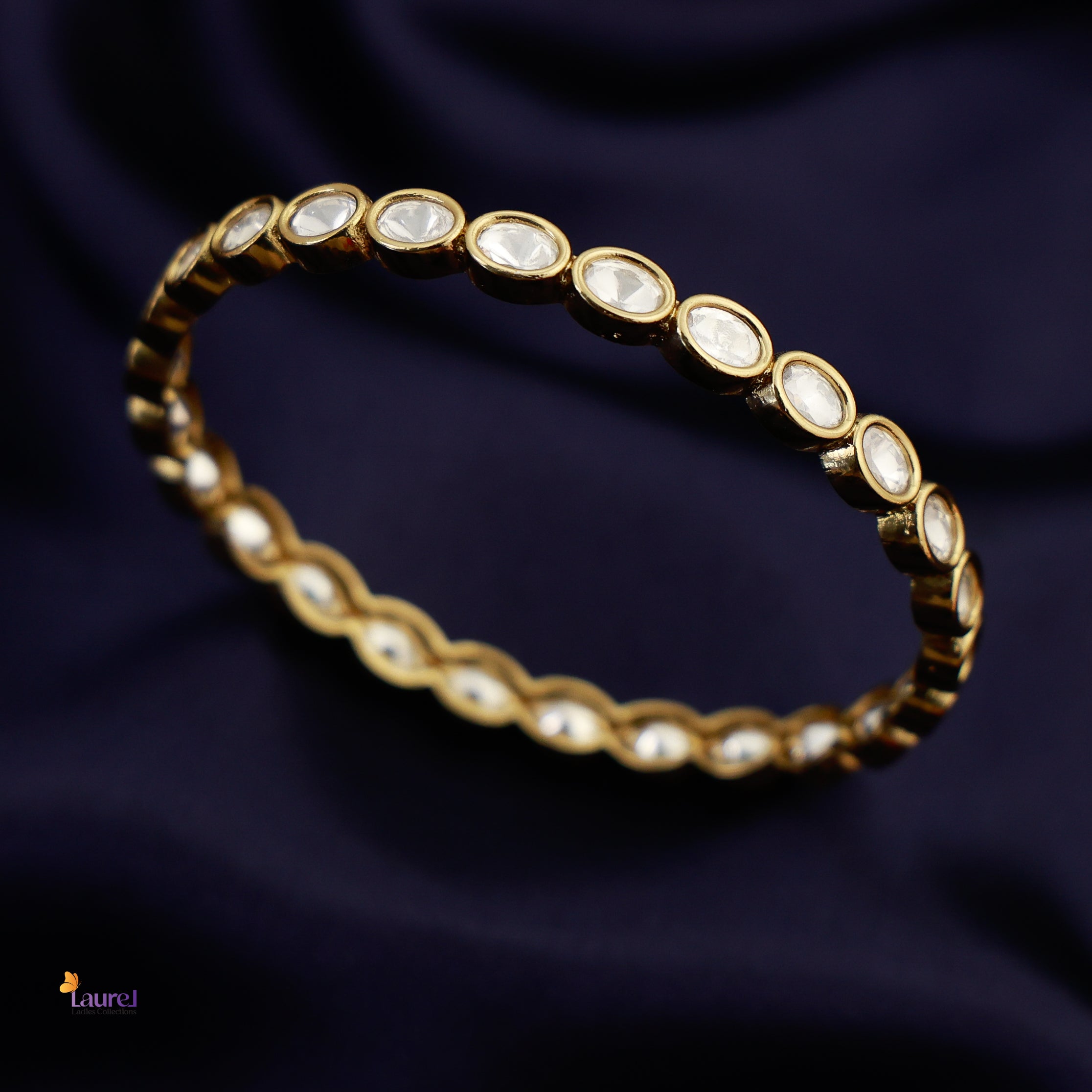 Kundan Polki Bangle