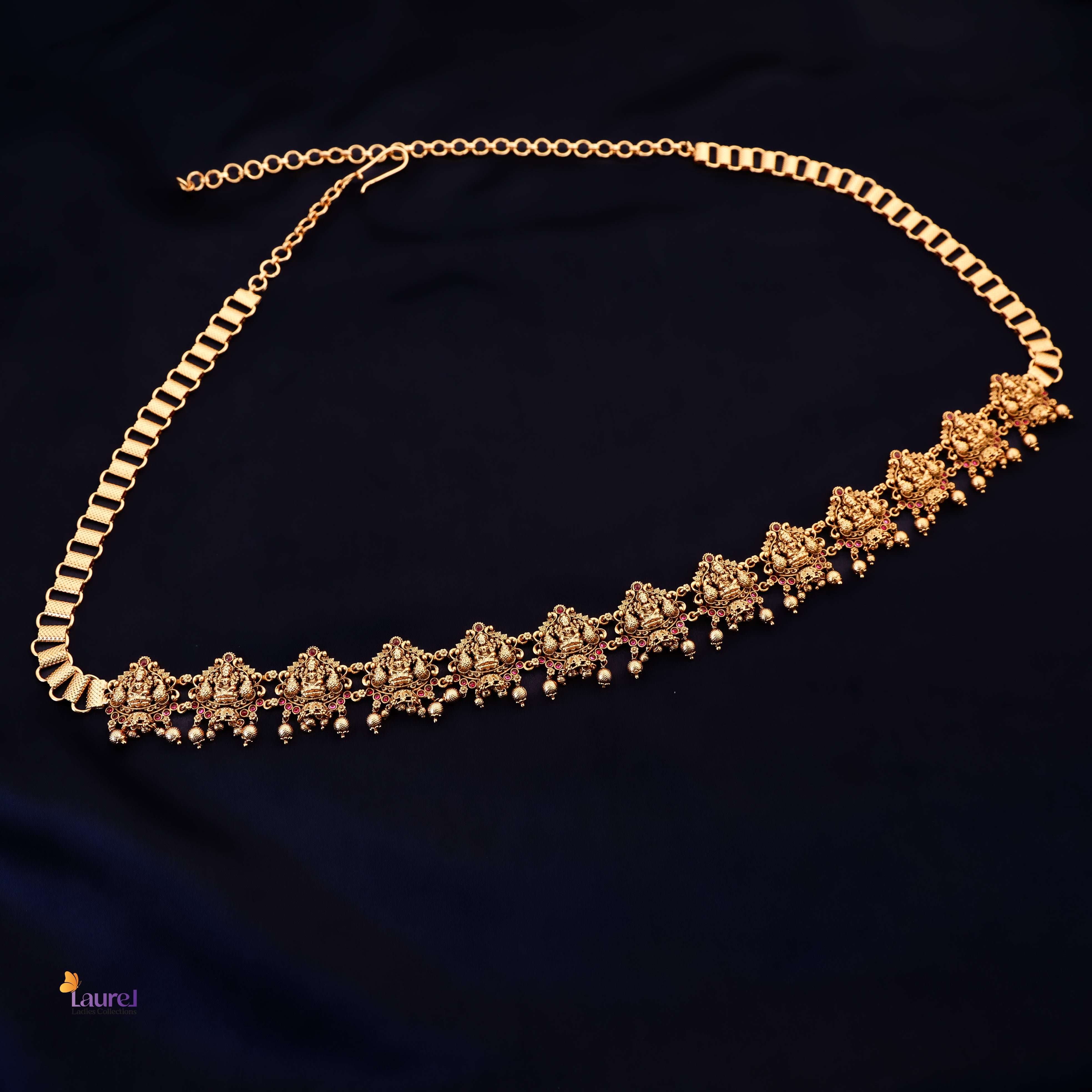 Golden Perl Devi Hip Chain
