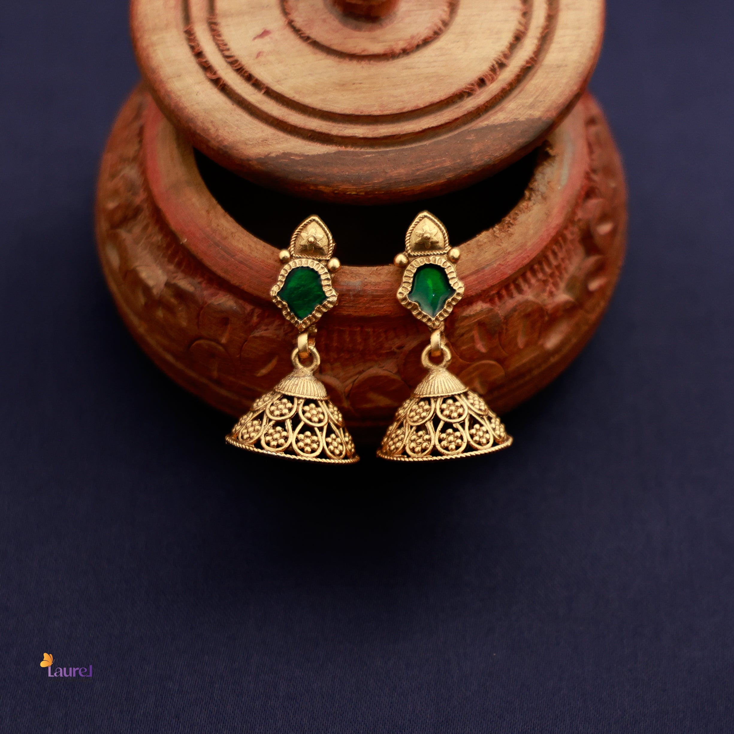 18 Coin Devi long Neckpiece with Earring