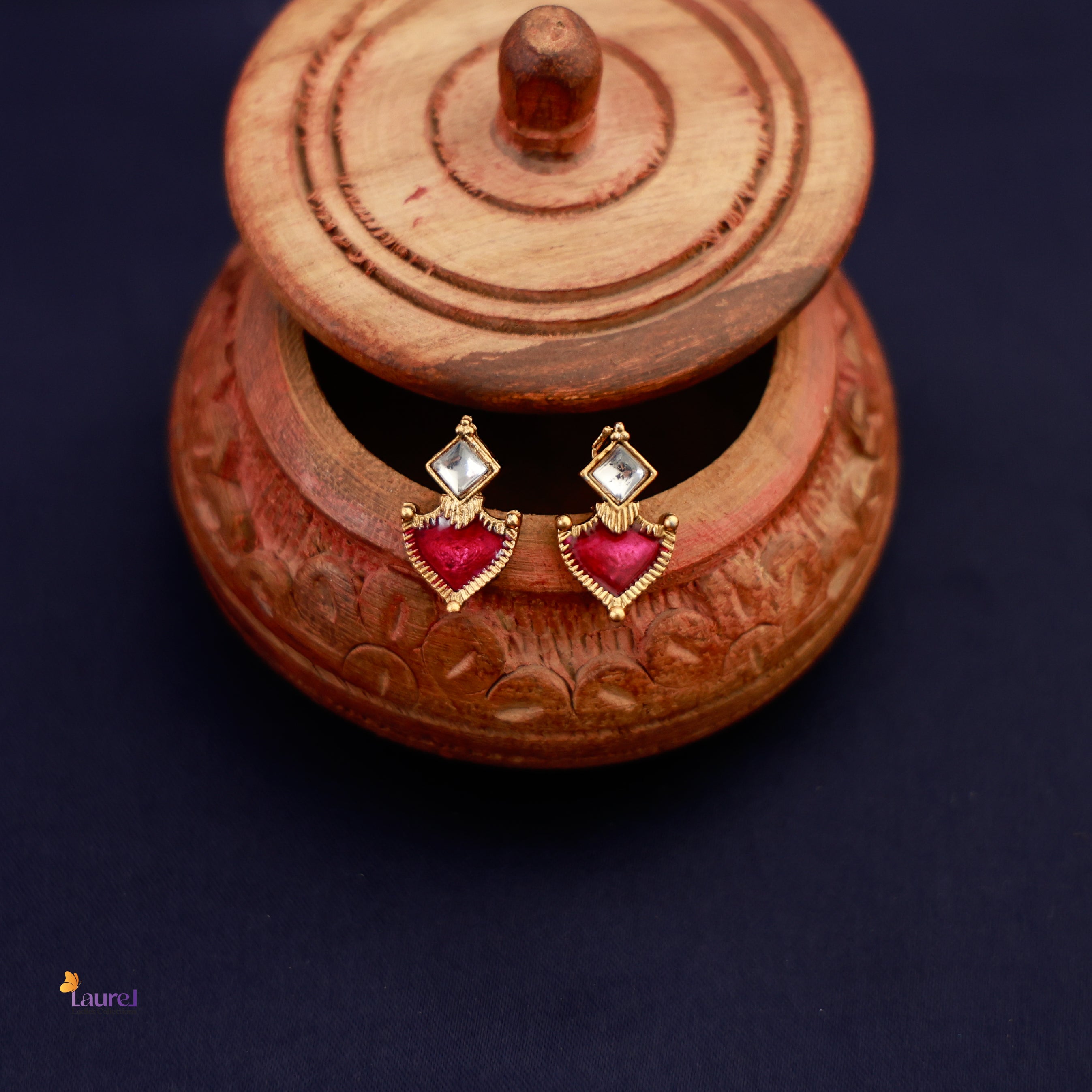 Ratna Chakra Short Neckpiece with Earring