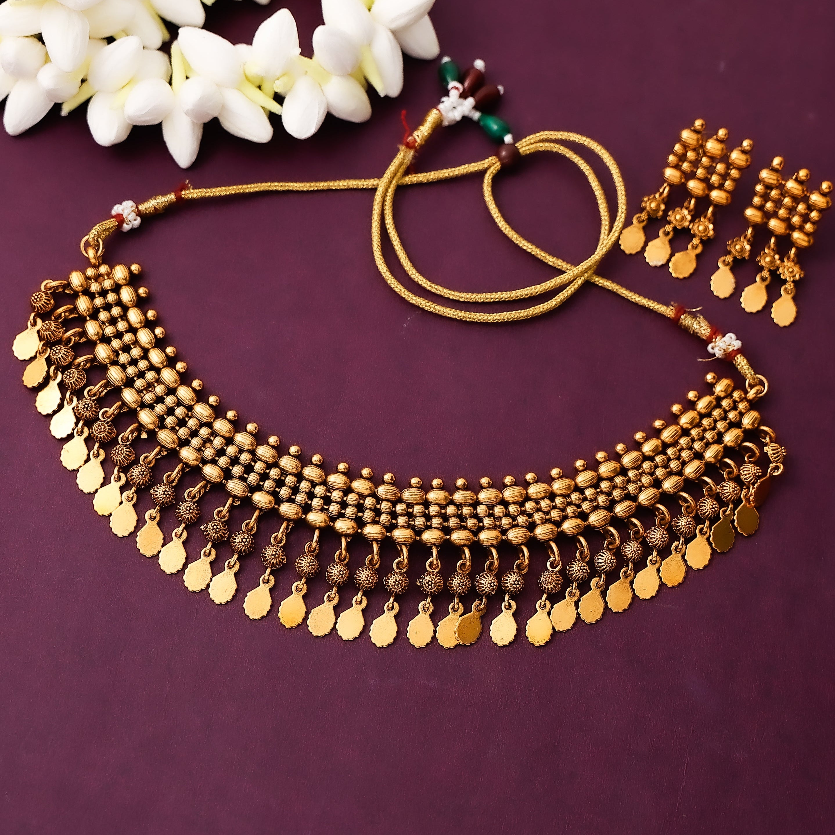 Traditional Elakkathali with Earrings