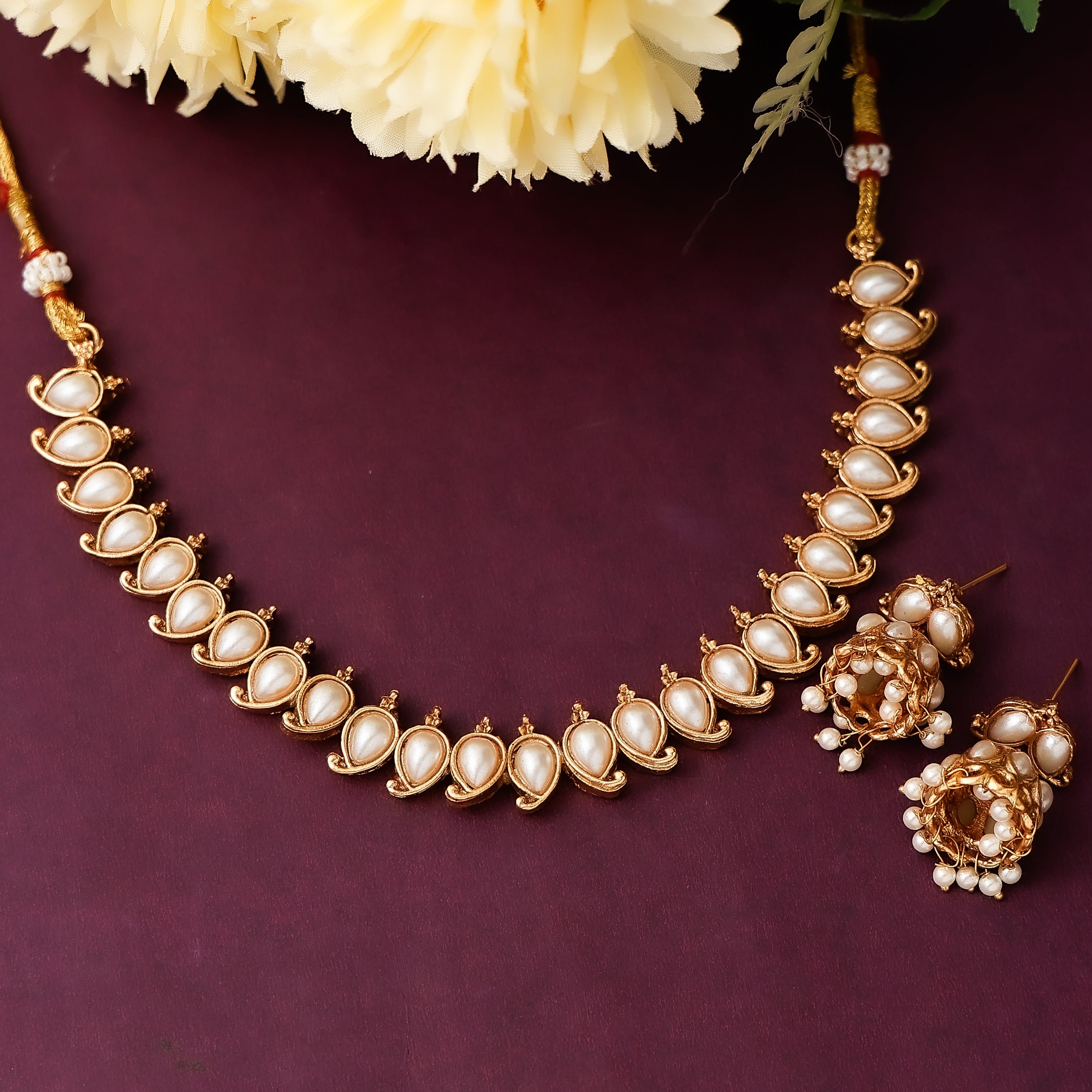 Manga Mala with Earrings