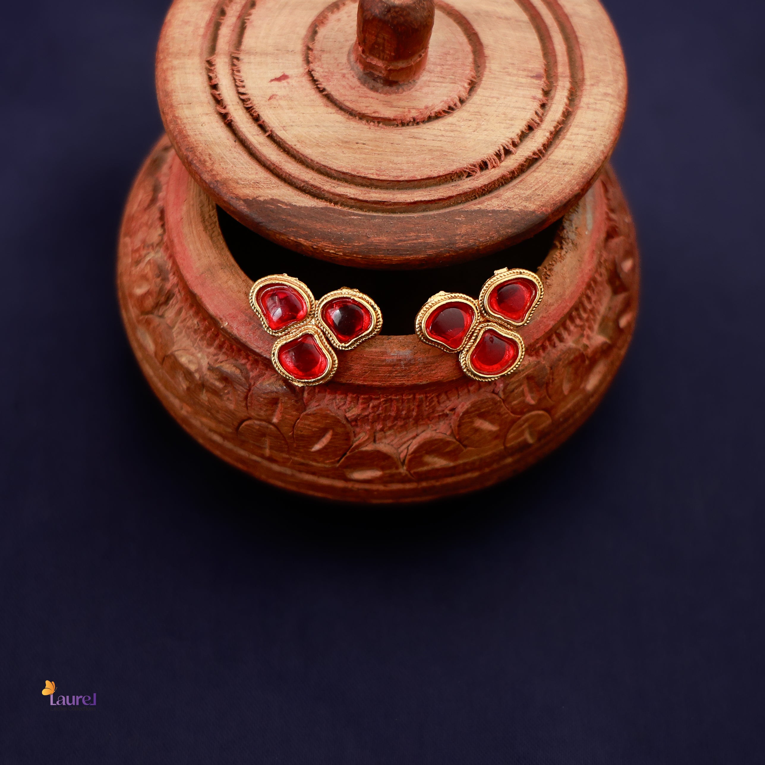 Drop Traditional Necklace with Earring