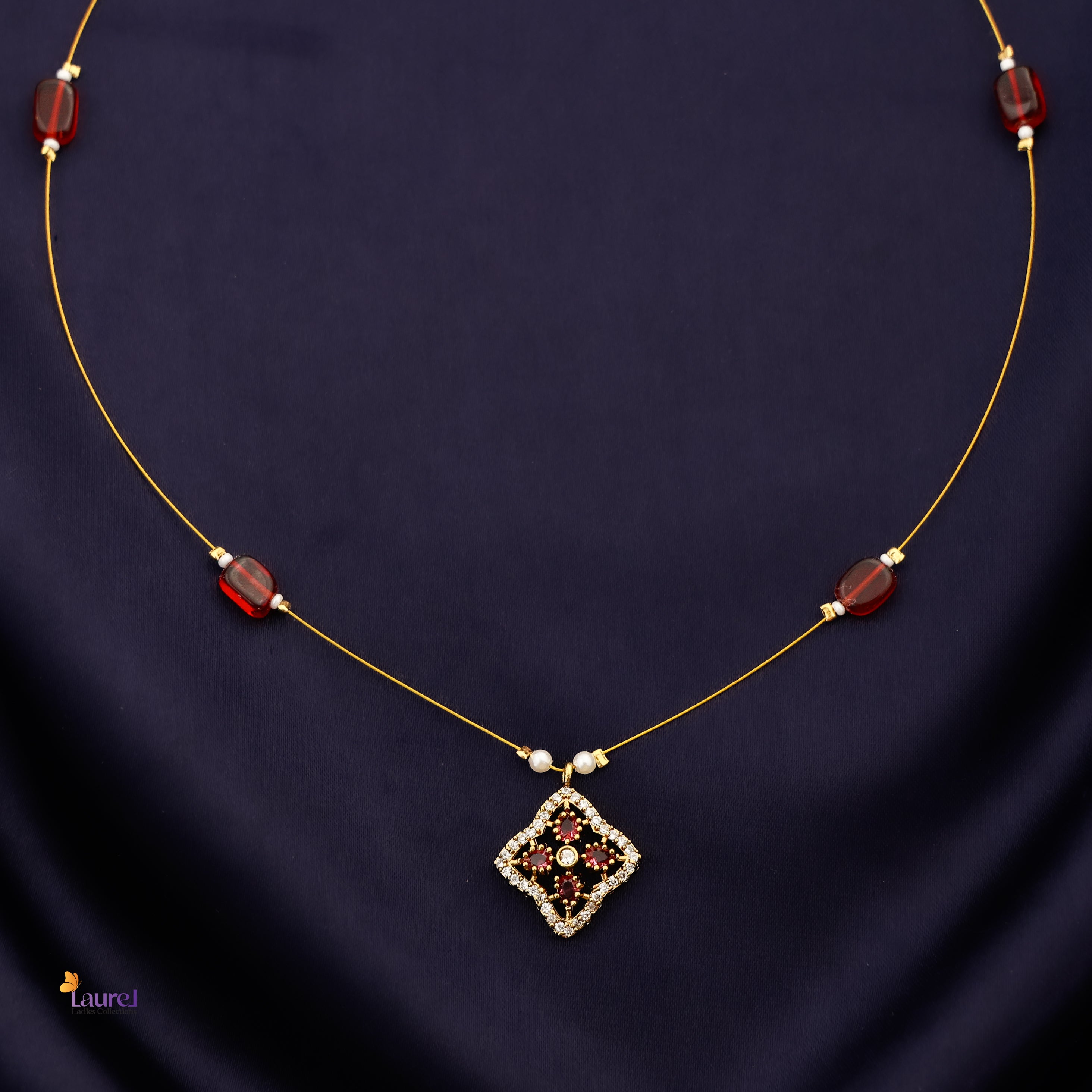 Petal Aura Pendant Invisible Neckpiece