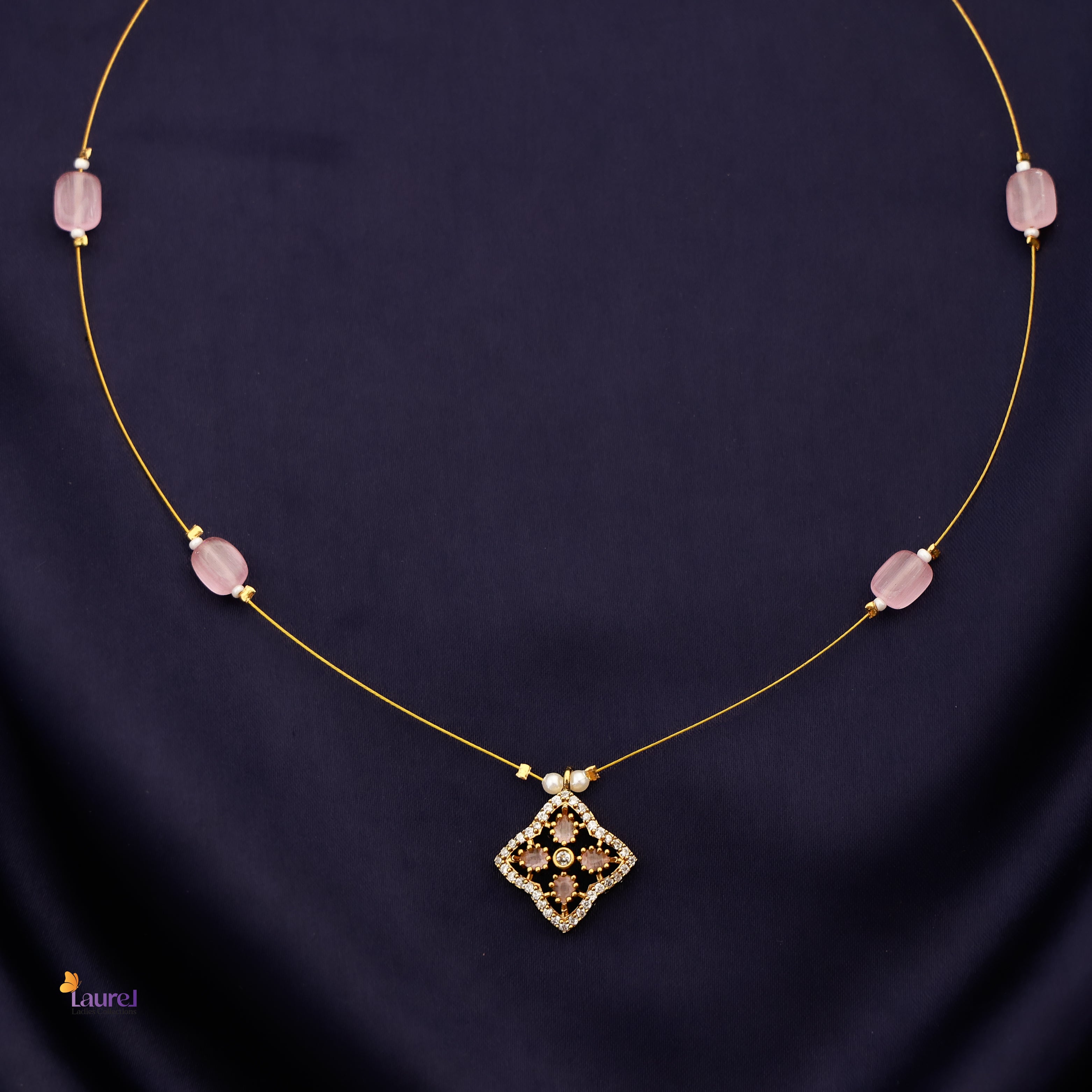 Petal Aura Pendant Invisible Neckpiece