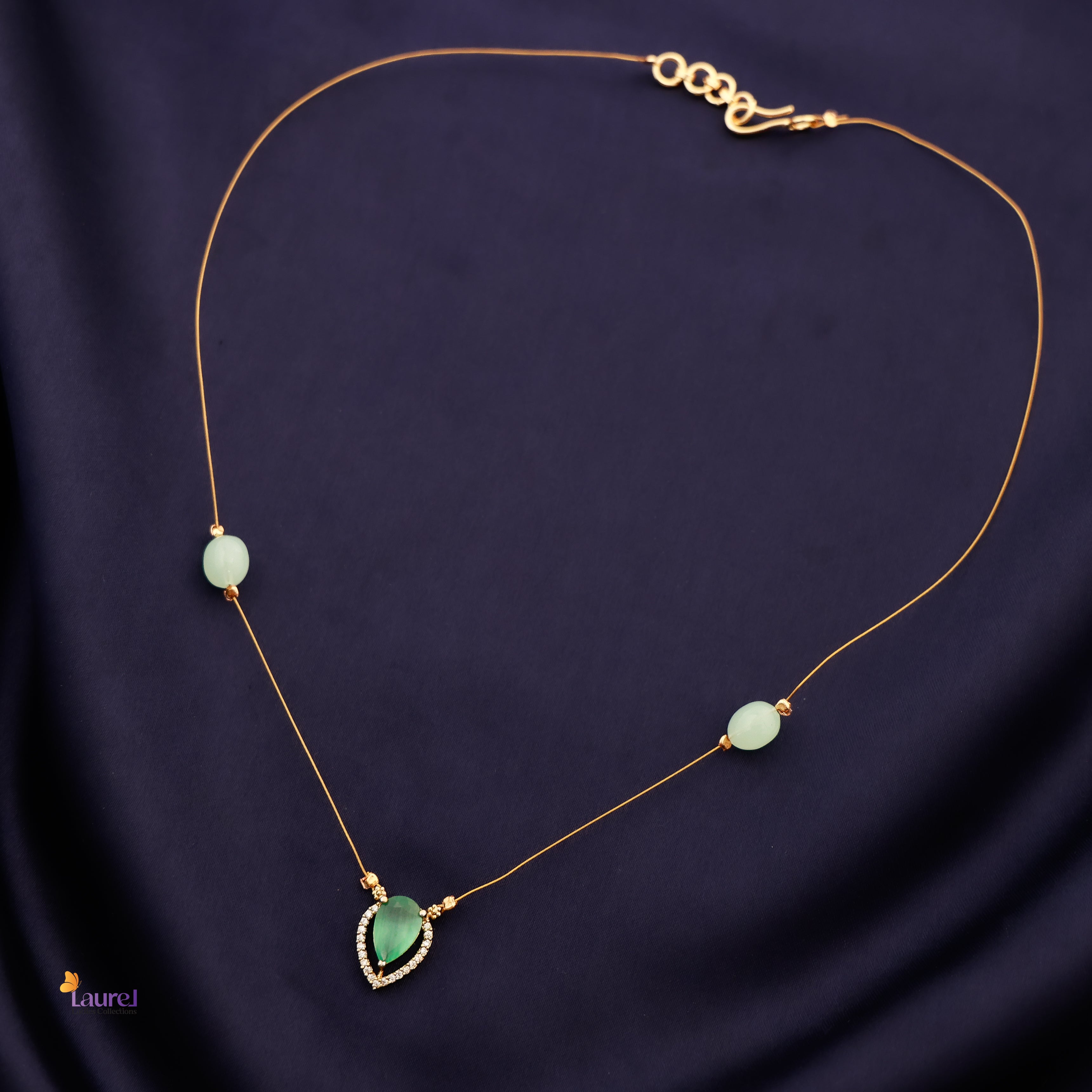 Elegant party wear invisible neckpiece for women