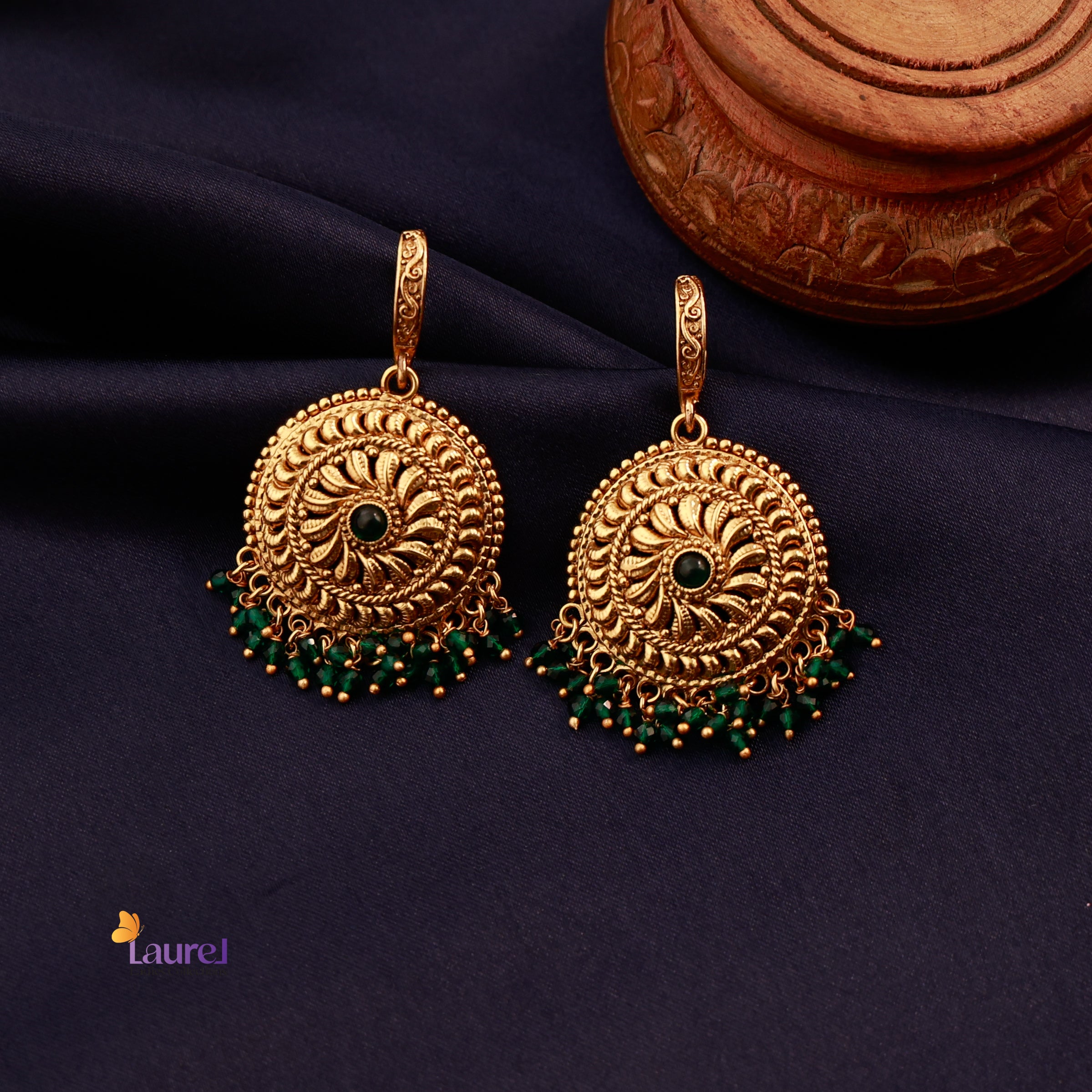 Chakra Pushpa Earrings