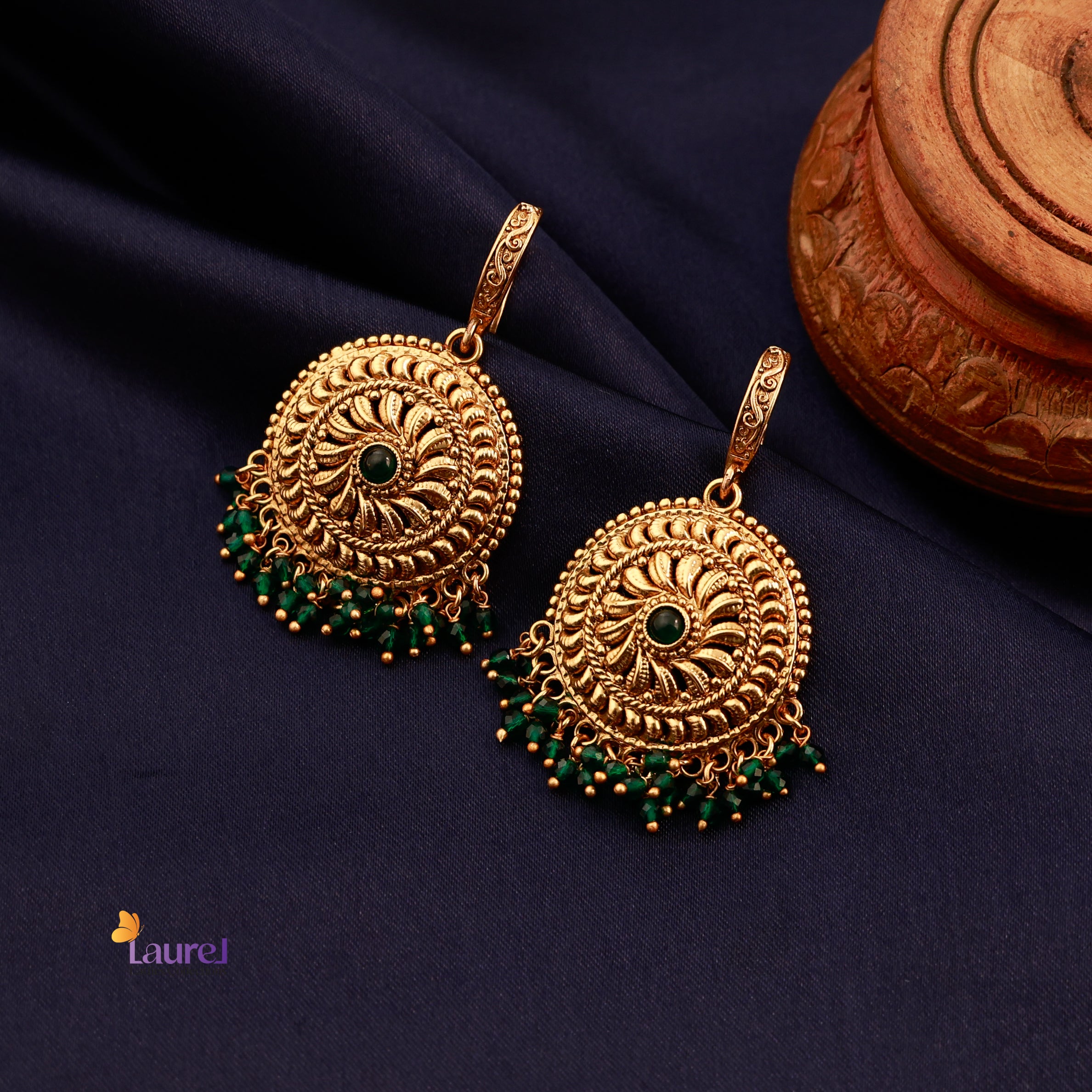 Chakra Pushpa Earrings