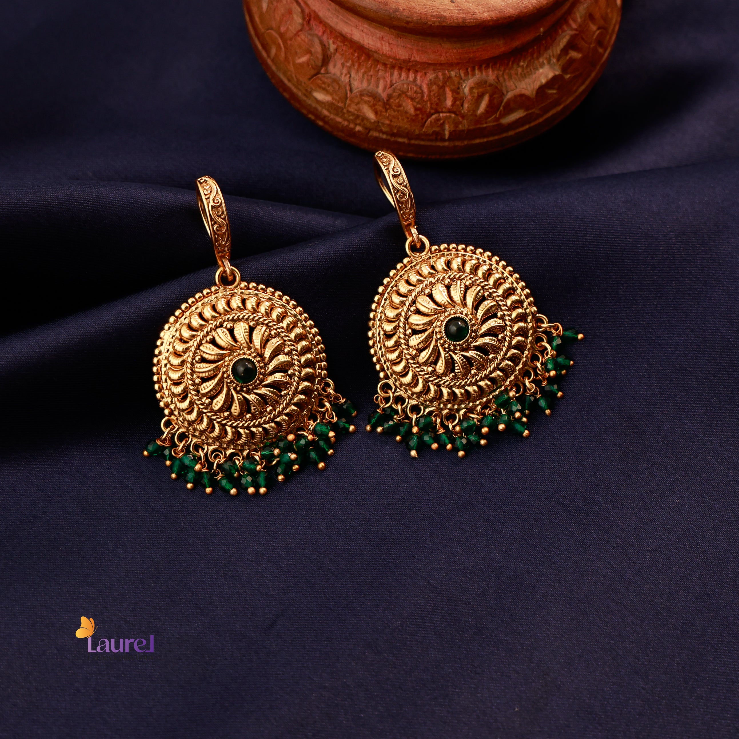 Chakra Pushpa Earrings