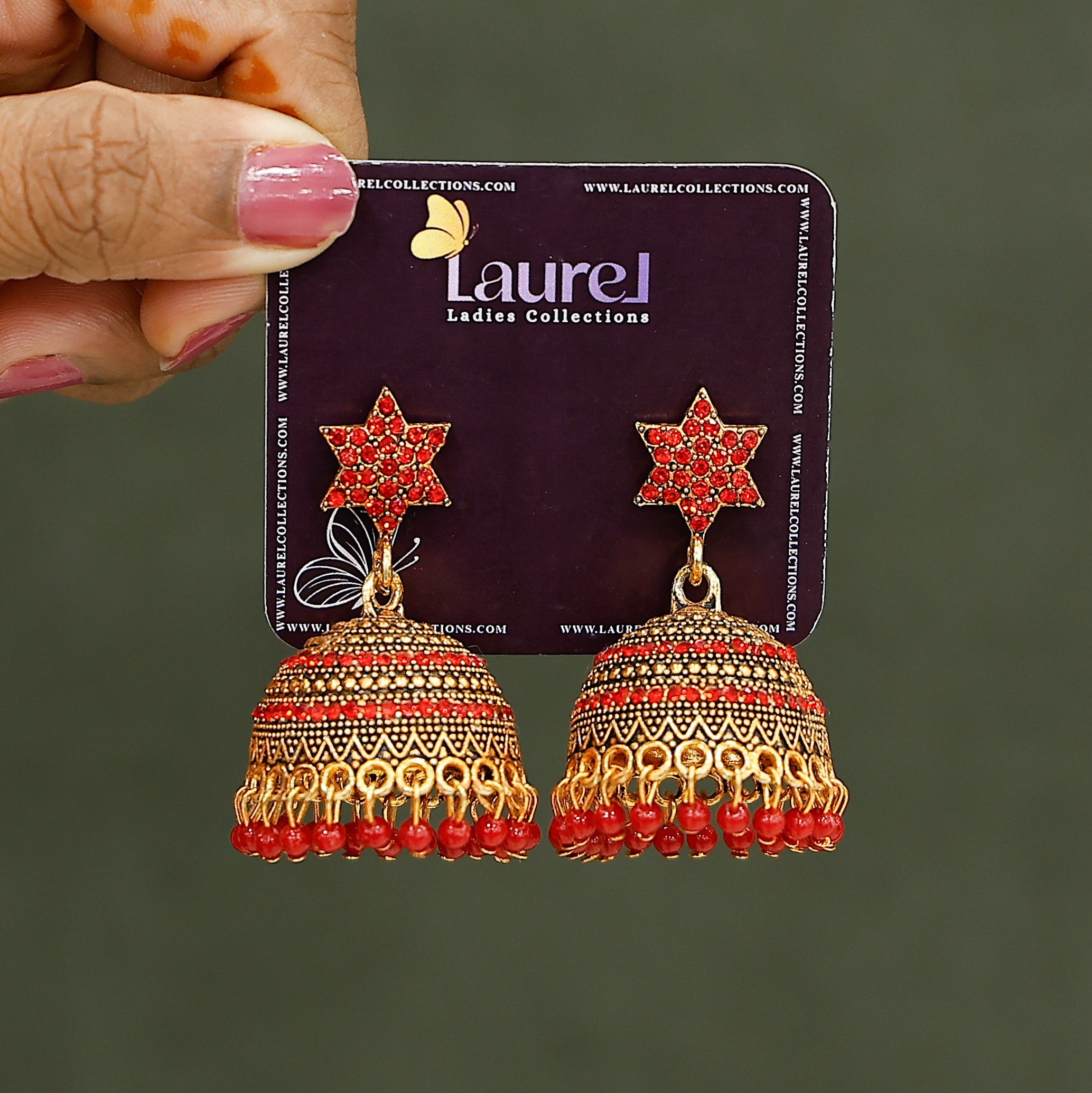 Trendy beaded earrings for women and girls