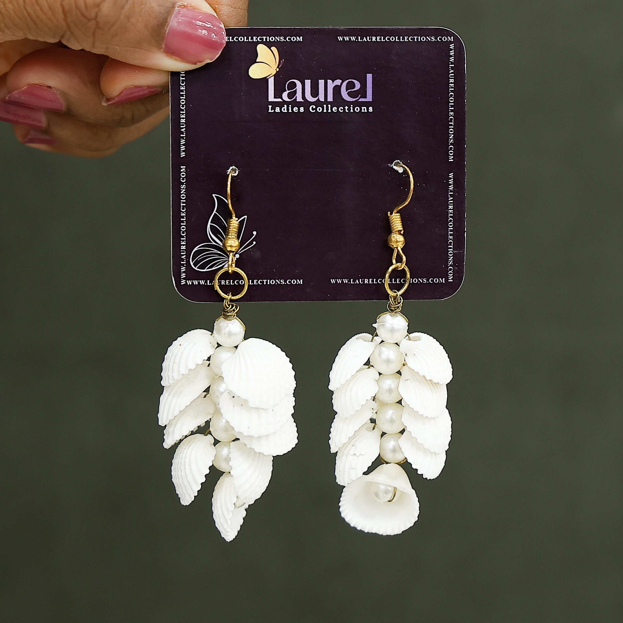 Lightweight shell earrings for casual and vacation outfits