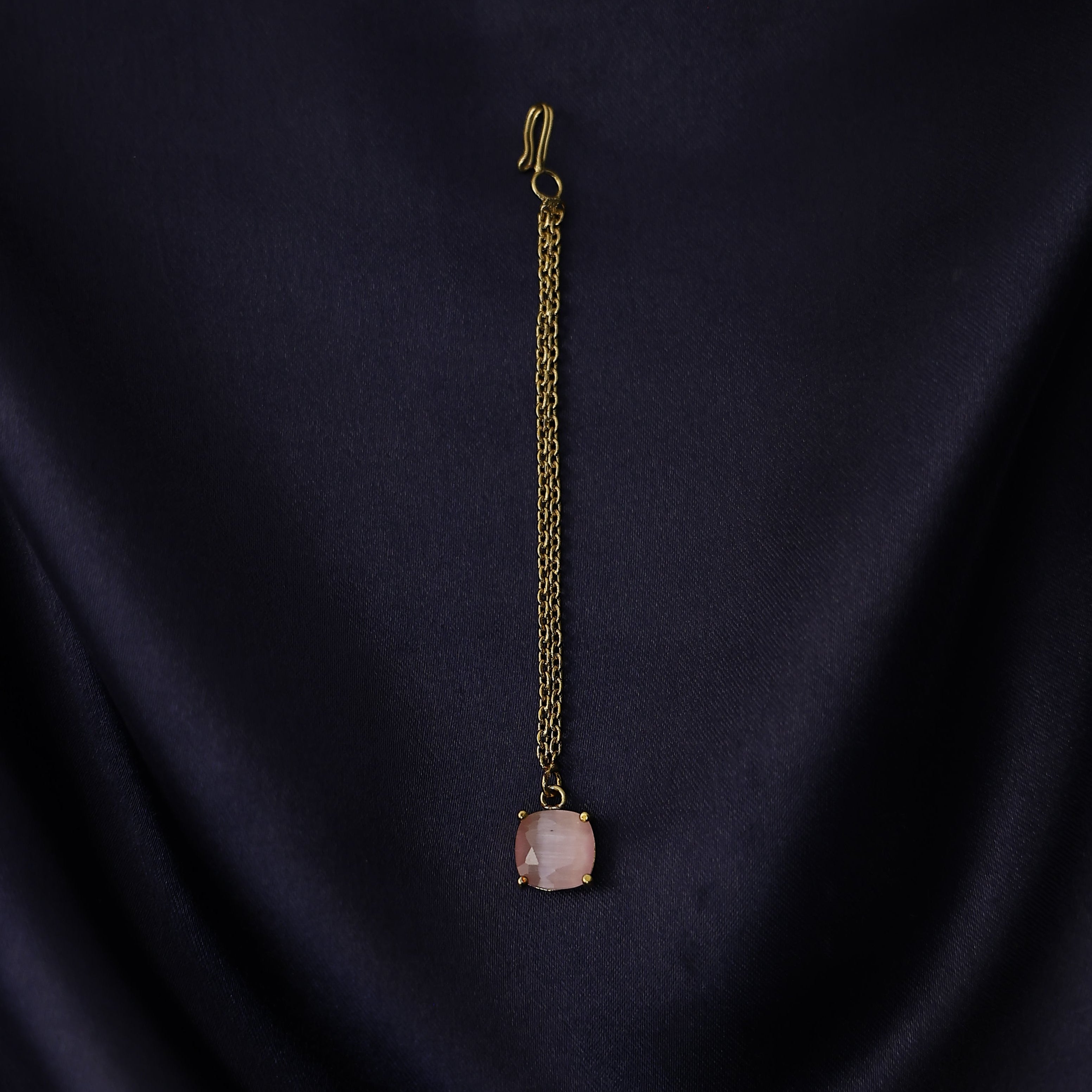 Traditional square tikka jewellery for festive occasions