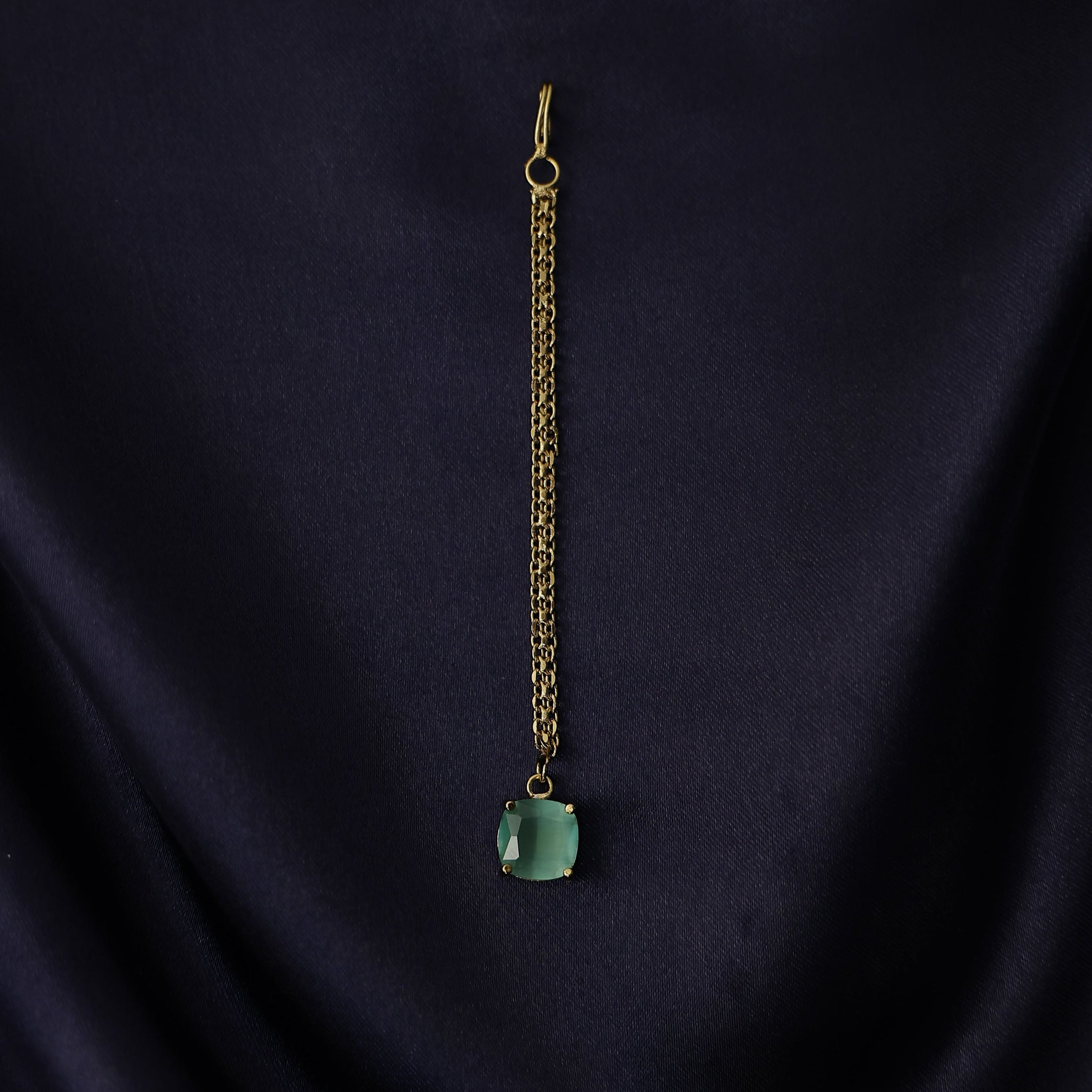 Traditional square tikka jewellery for festive occasions