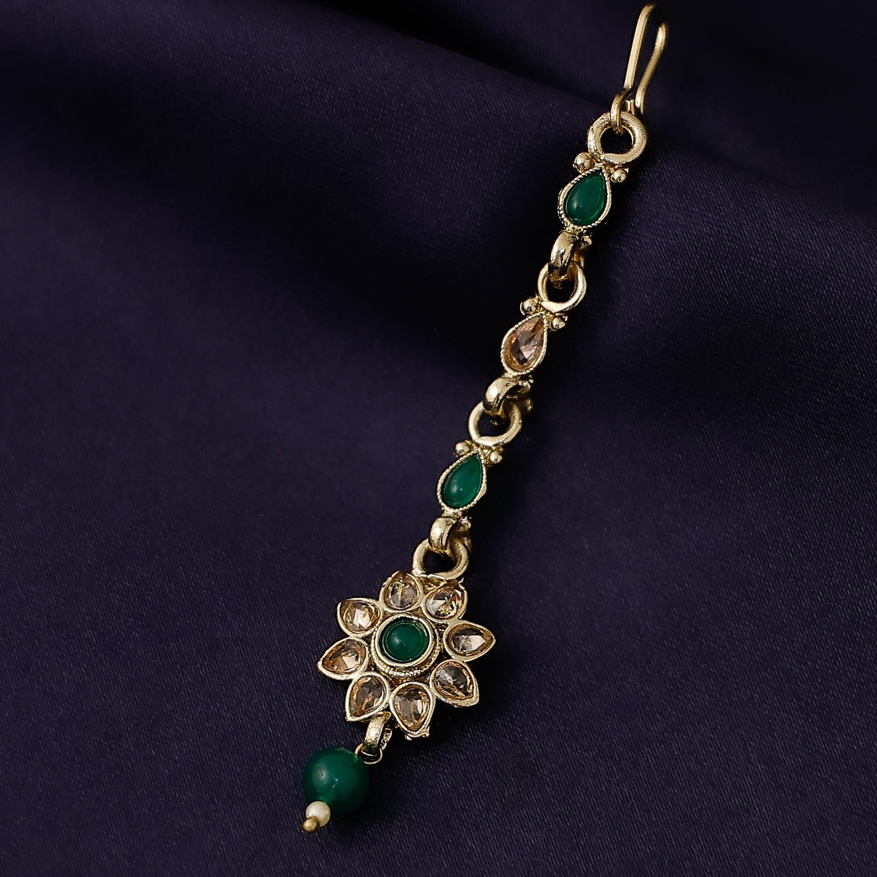 Traditional temple jewelry inspired bead chutti
