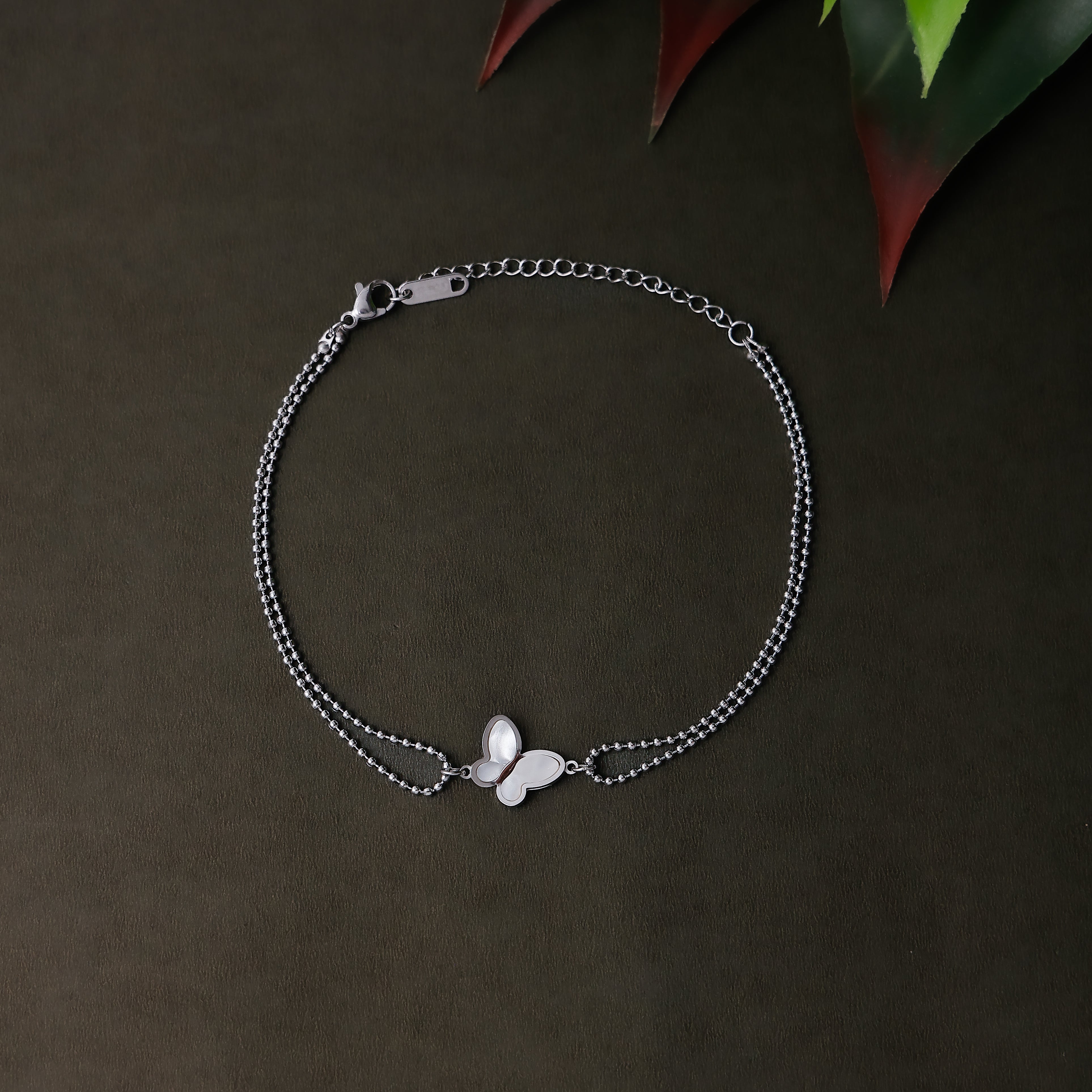 Minimalist Butterfly Chain Bracelet